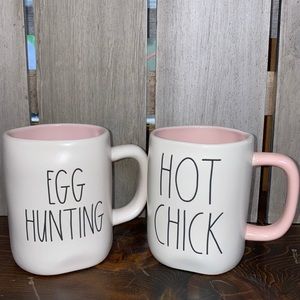 Set of Rae Dunn Easter Coffee Mugs